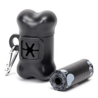 Nobleza zásobník na vrecká na exkrementy 8x4,5x4cm čierny